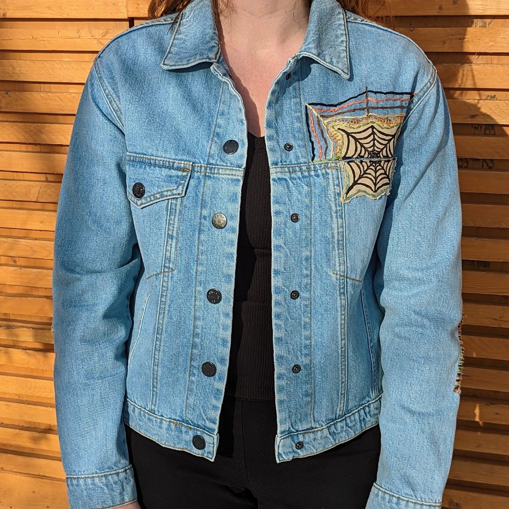 Handstitched Denim Jacket - Picture 6 of 14